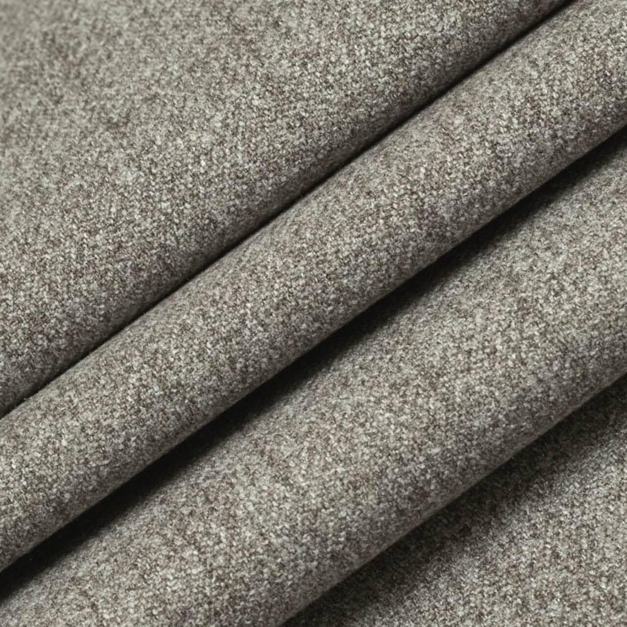 Natural Textured Tweed Upholstery Fabric by The Yard - SKU: Clark Ash
